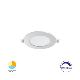 Braytron Πάνελ 4w CCT Dimmable Λευκό