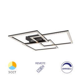 Braytron Οροφής led "Crystal" 80w 8800lm CCT με Control