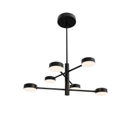 Braytron Κρεμαστό Led "Arcana" 48w  5280 lm 3000k Μαύρο