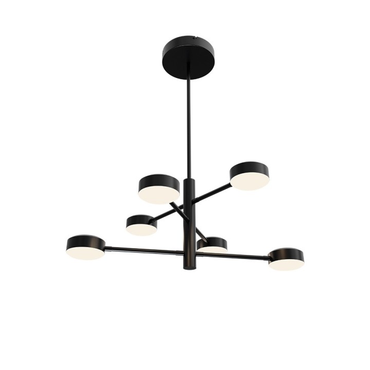 Braytron Κρεμαστό Led "Arcana" 48w  5280 lm 3000k Μαύρο