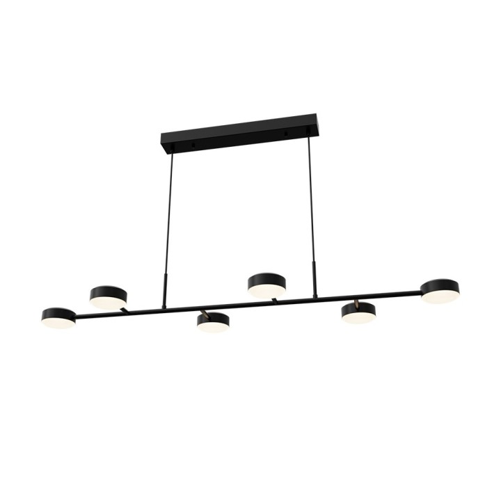 Braytron Κρεμαστό Led "Arcana" 48w  5280 lm 3000k Μαύρο