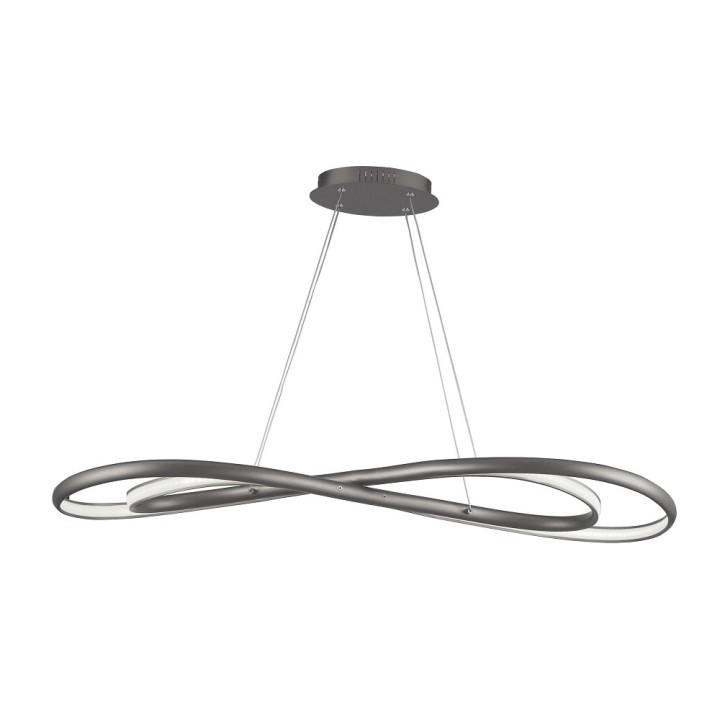 Wofi Κρεμαστό Led "Collin" 27w 1750lm 3cct με control