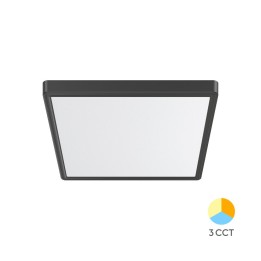 Braytron Πλαφονιέρα "Jade" slim 26W CCT Μαύρο 30x30