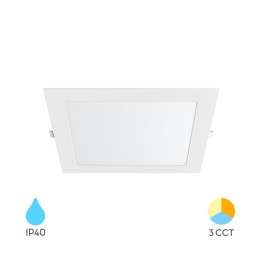 Braytron Φωτιστικό πάνελ SQR 12W 1120lm 3CCT IP40