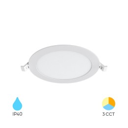 Braytron Φωτιστικό πάνελ RND 12W 1120lm 3CCT IP20