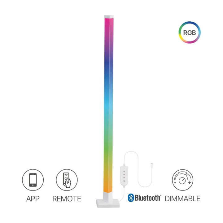 Braytron Δαπέδου RGBW "Ambient" με control + App