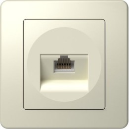 Πρίζα Δικτύου RJ45 Μπεζ TEM