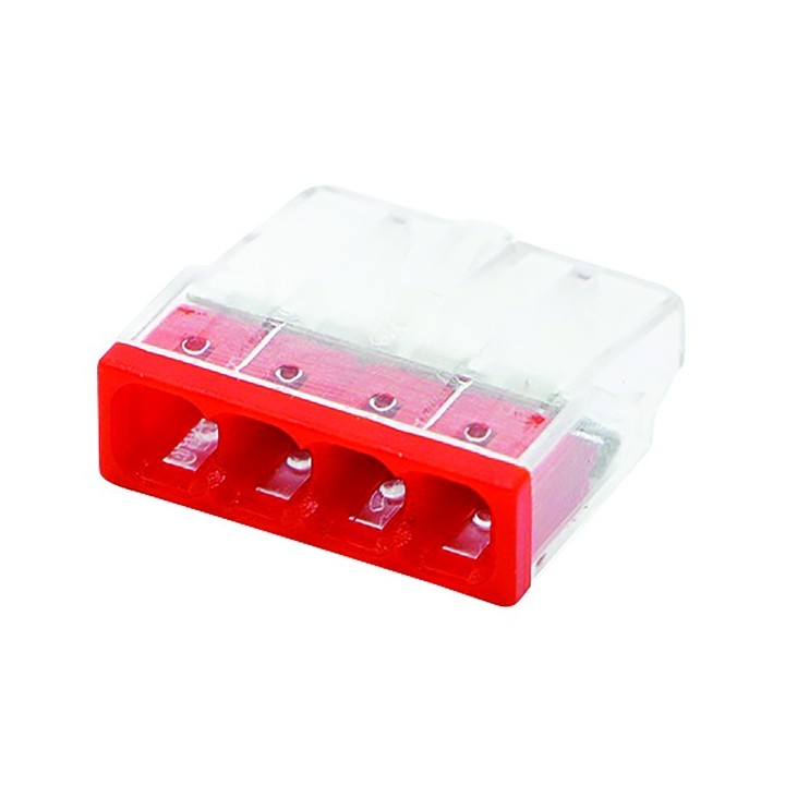 ΚΛΕΜΜΑ PCT-204 4 ΘΕΣΕΩΝ ΜΕ ΥΠΟΔΟΧΗ 0,50-2,5MM 24Α 400V