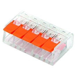 ΚΛΕΜΜΑ PCT-415 5 ΘΕΣΕΩΝ ΜΕ ΥΠΟΔΟΧΗ 0,20-4MM 32Α 400V