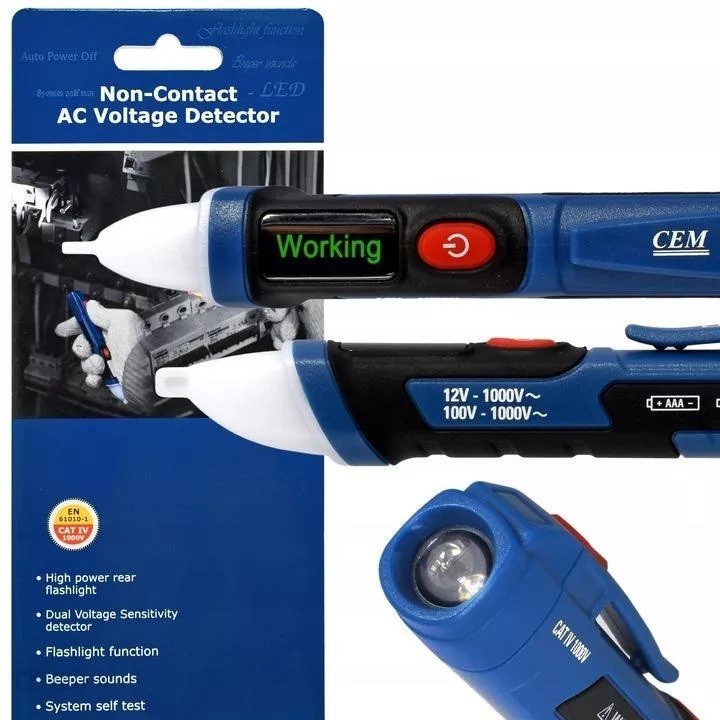 AC-11 Voltage Detector 12V-1000V CAT.IV CEM