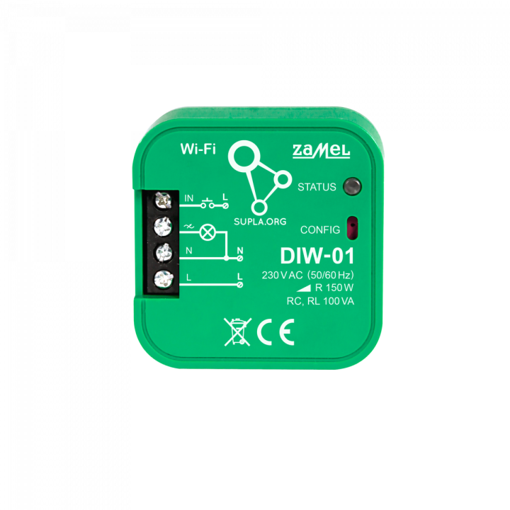 ΔΕΚΤΗΣ DIMMER 1 ΚΑΝΑΛΙΟΥ WIFI