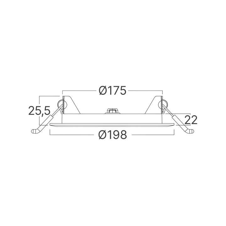 Braytron Φωτιστικό πάνελ 15W 1440lm 3CCT
