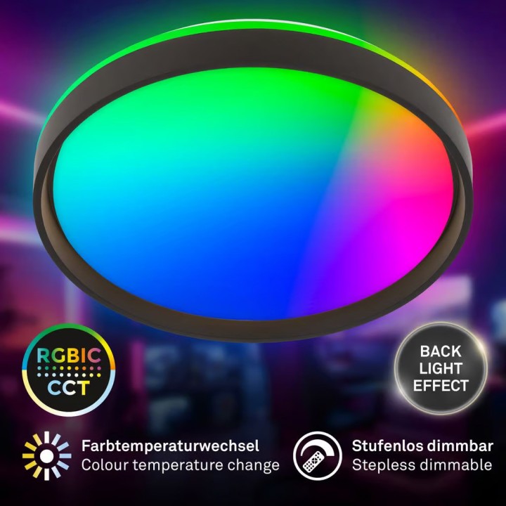 Briloner-Brilo Πλαφονιέρα led "Jus" Ø48 44w 4800lm 3CCT…