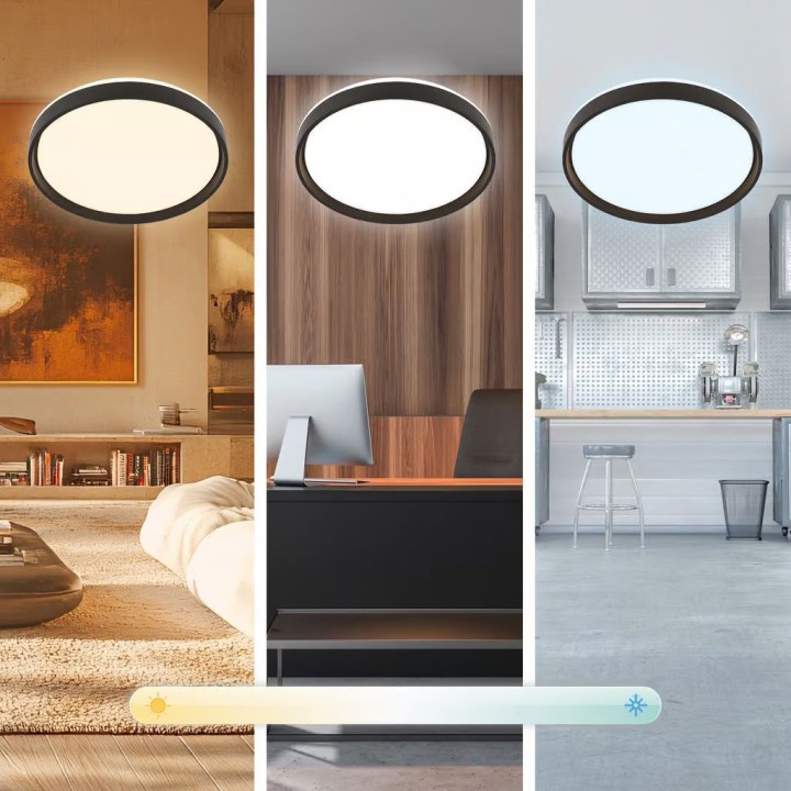 Briloner-Brilo Πλαφονιέρα led "Jus" Ø48 44w 4800lm 3CCT…