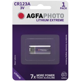 AGFA PHOTO CR123A LITHIUM EXTREME PHOTO BATTERY 3V