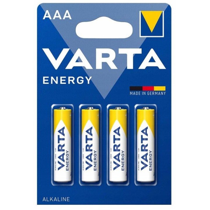 VARTA ENERGY ΑΛΚΑΛΙΚΕΣ ΜΠΑΤΑΡΙΕΣ AAA (4 ΤΜΧ.)