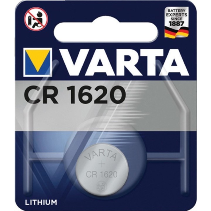 VARTA CR1620 LITHIUM COIN 3V