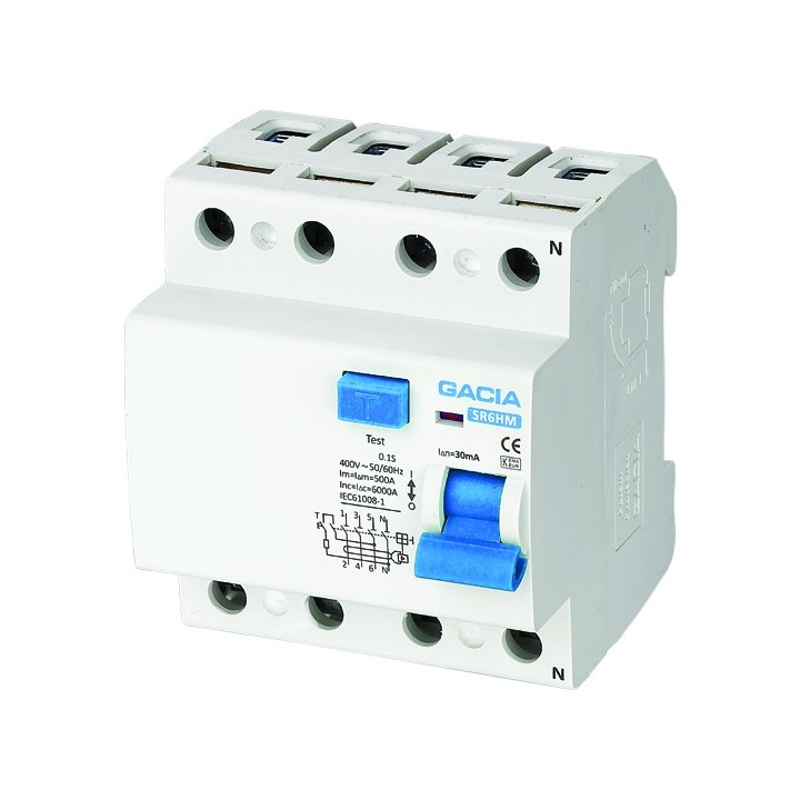 ΡΕΛΕ ΔΙΑΡΡΟΗΣ 4Χ40Α 30MΑ GACIA TYPE AC