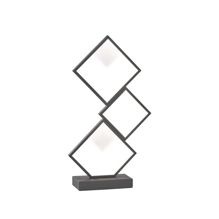 Wofi LED table lamp "Jade" Anthracite