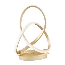 Wofi LED table lamp Indigo gold