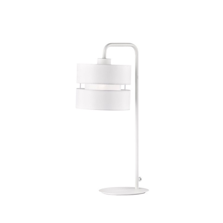 Wofi Table lamp "Belle" E27 50cm White
