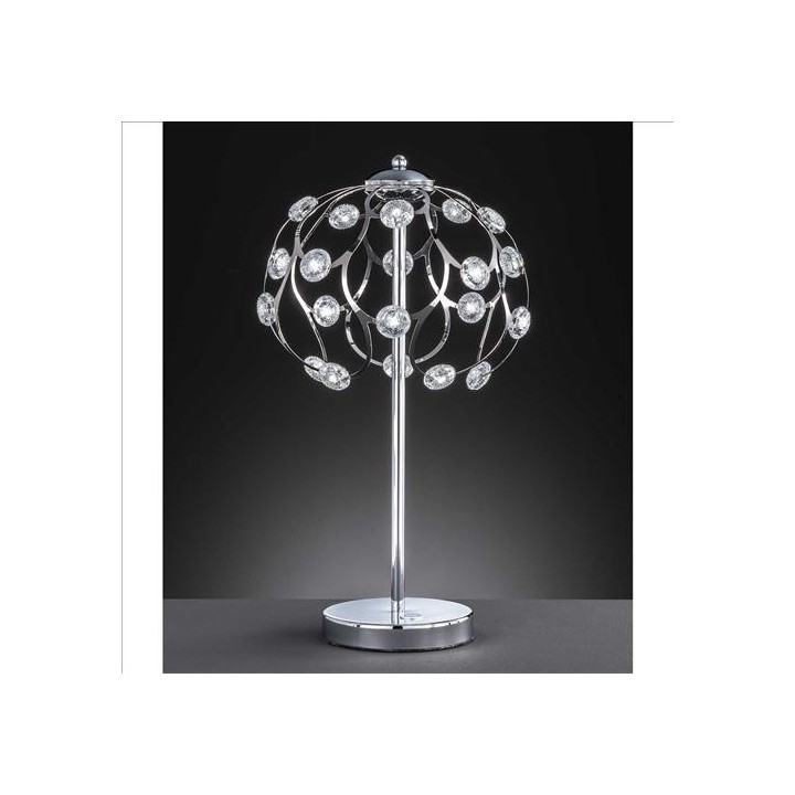 Wofi LED table lamp "Gino" Chrome