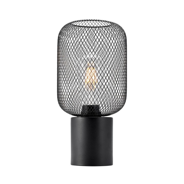 Braytron Table lamp 1 x E27 black/wood