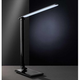Wofi Φωτιστικό γραφείου TUBAC 7w CCT Μαύρο (Dimmable)