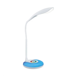 Braytron Φωτιστικό γραφείου led 5w 5000k & βάση RGB