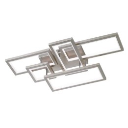 Wofi Οροφής led "Viso" 83w 7000lm Νίκελ Ματ