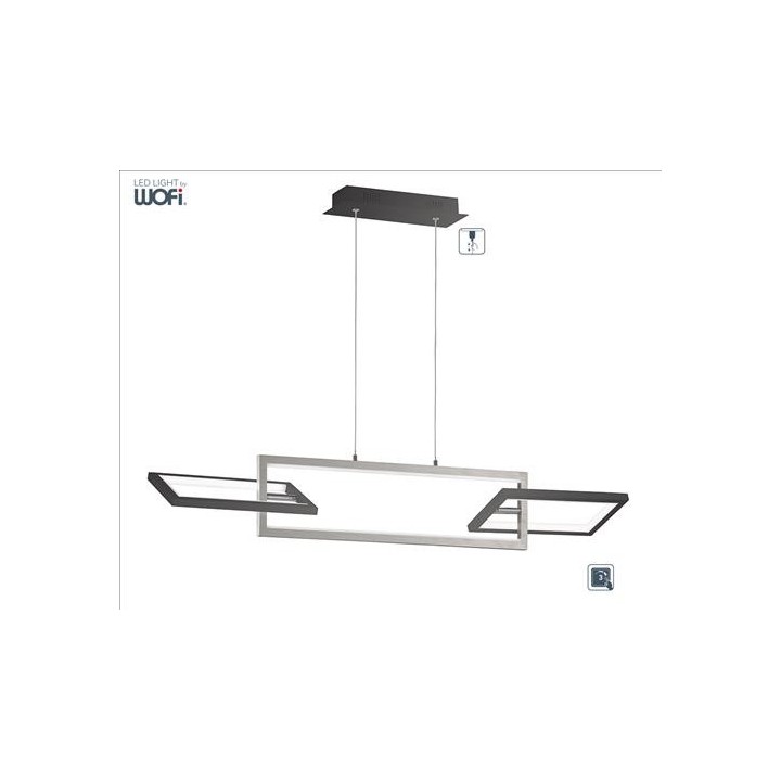 Wofi Κρεμαστό led "Muriel" 26w 2700lm