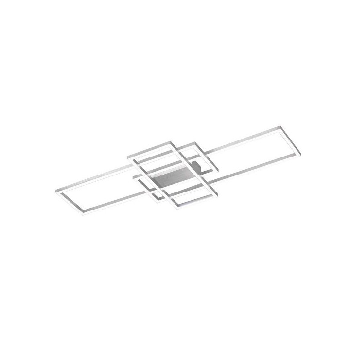 Wofi Οροφής led "zenit" 33w 2500lm Νίκελ Ματ