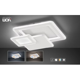 Wofi Οροφής Led "Mola" 36w 2900lm 3cct με control
