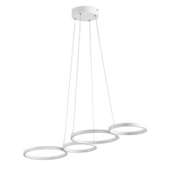 Wofi Κρεμαστό led "Vika" 31w 2300lm λευκό