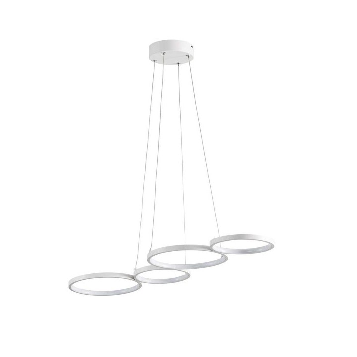 Wofi Κρεμαστό led "Vika" 31w 2300lm λευκό