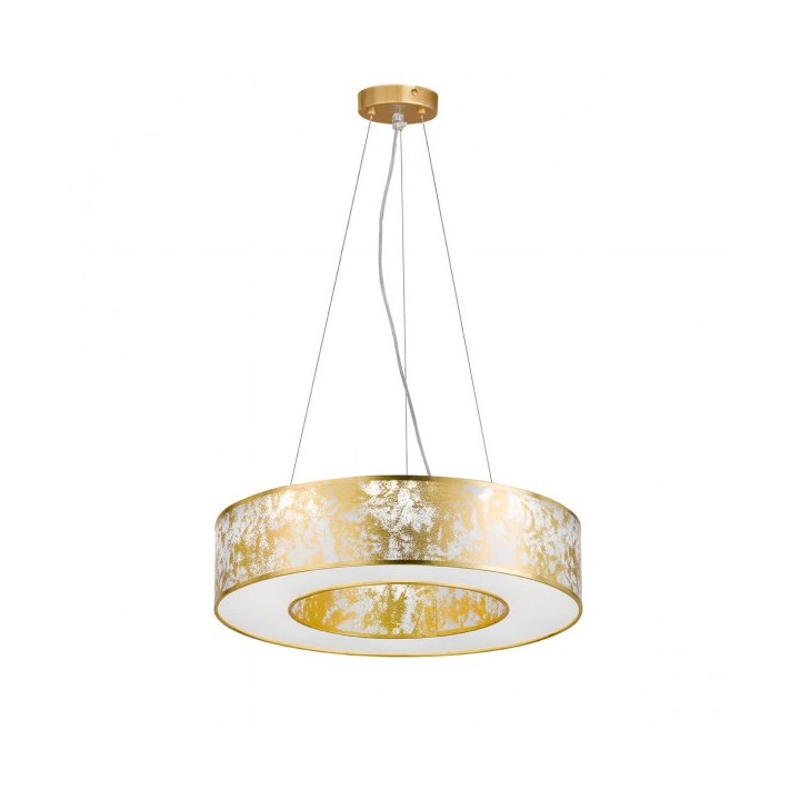 Wofi Κρεμαστό led "Leika" 21w 1800lm Ø51 χρυσό