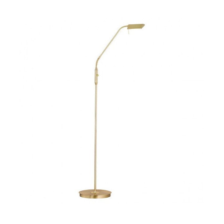 Wofi Δαπέδου led "CORY" 8w 600lm 150cm χρυσό ματ