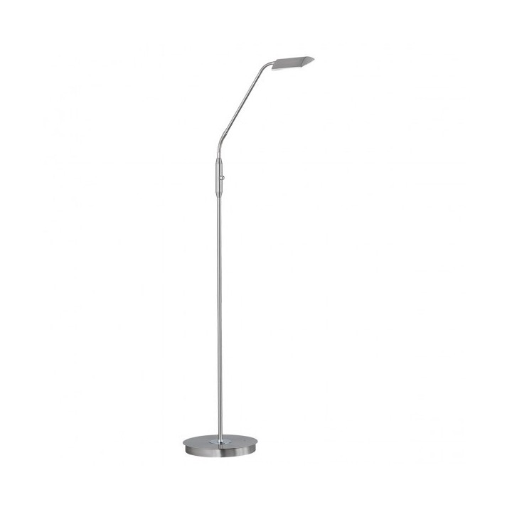 Wofi Δαπέδου led "CORY" 8w 600lm 150cm νίκελ ματ