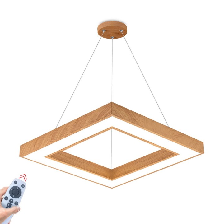 Braytron Κρεμαστό Led 45w, CCT με CONTROL 4650lm, 60x60x6cm