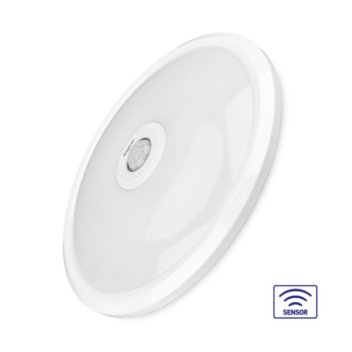 Braytron Πλαφονιέρα led με ανίχνευση "Sensa" 15w 1460lm…