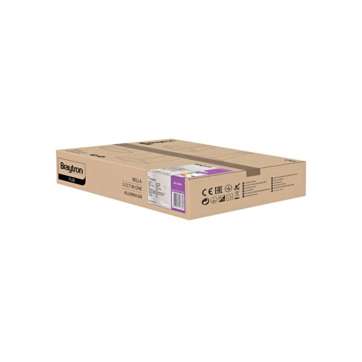 Braytron Κρεμαστό Led 46W Bella, CCT, 5200 lm, 58x58cm
