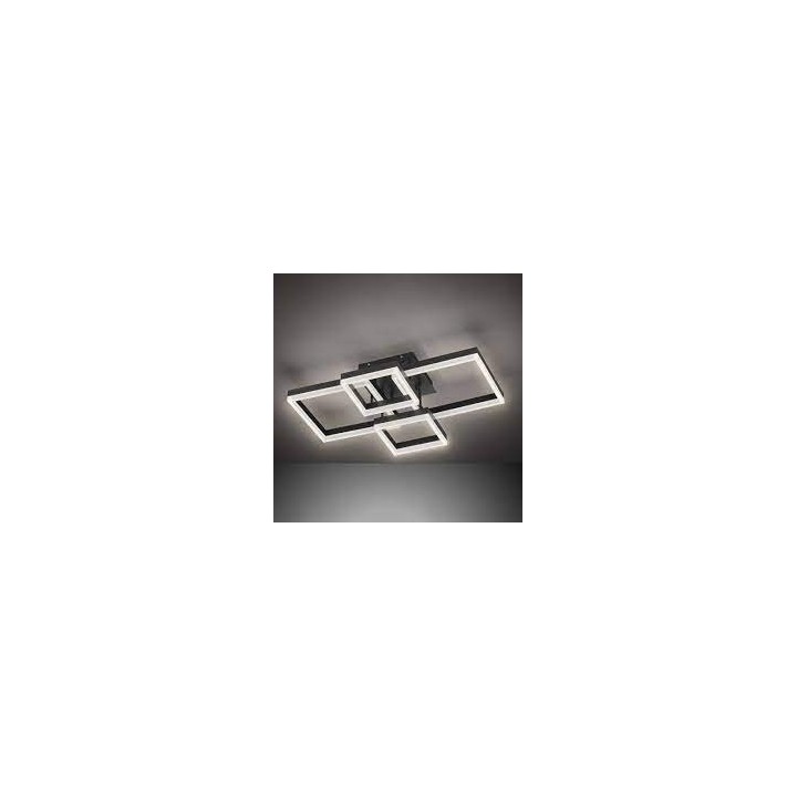 Wofi Οροφής led "vaasa" 50w 3130lm Ανθρακί