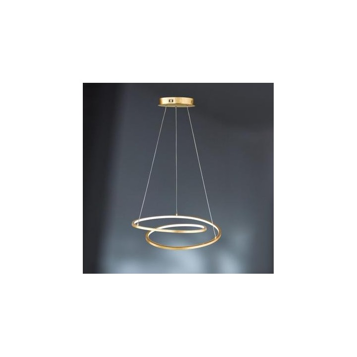 Wofi Κρεμαστό Led "Loris" 23w 2100lm χρυσό ματ