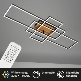 Briloner-Brilo Φωτιστικό led "Frame" 47w 6600lm CCT…