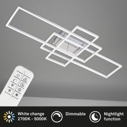 Briloner-Brilo Φωτιστικό led "Frame" 47w 6600lm CCT…