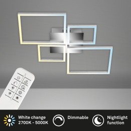 Briloner-Brilo Φωτιστικό led "Frame" 38w 4000lm CCT…