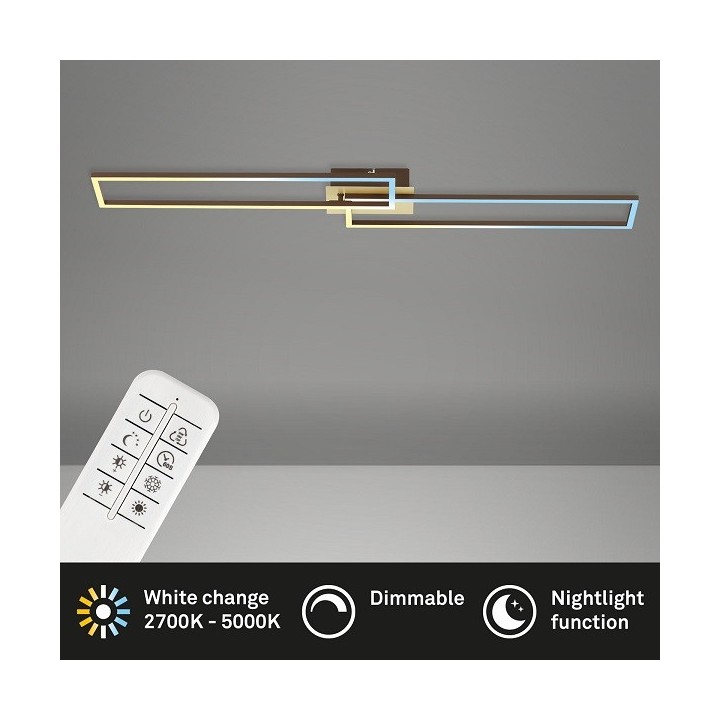 Briloner-Brilo Φωτιστικό led "Frame" 40w 4400lm CCT…
