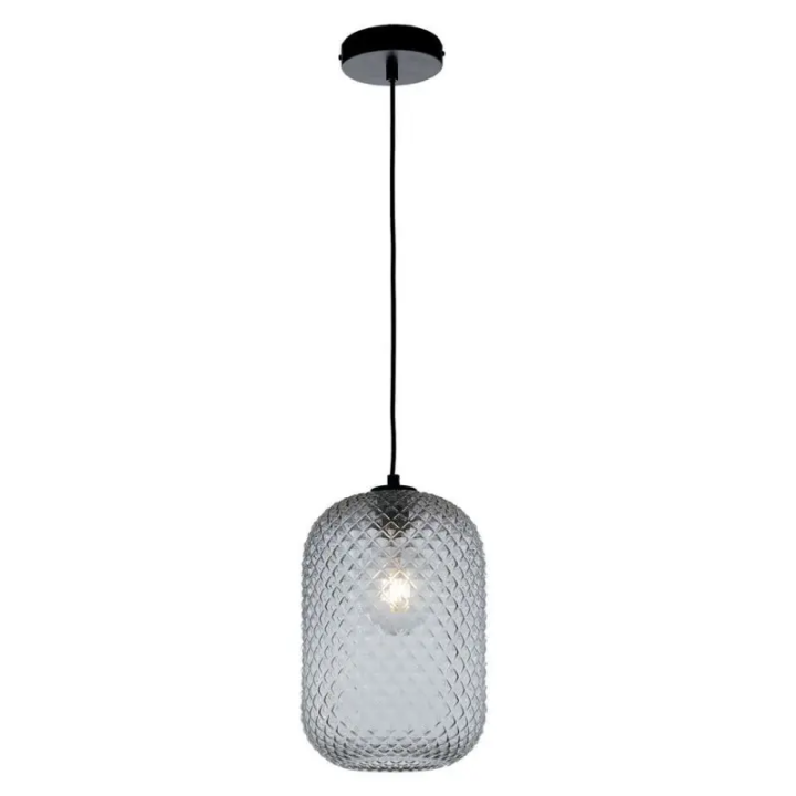Luce Ambiente Κρεμαστό μονόφωτο ASHFORD-S20 Γκρί
