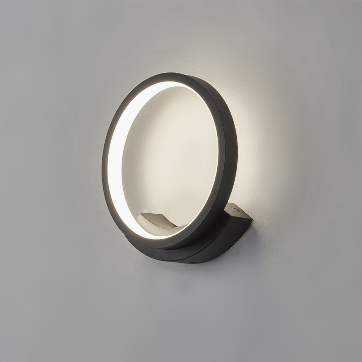 Braytron Απλίκα led "Nela" 12w 3000k Μαύρη