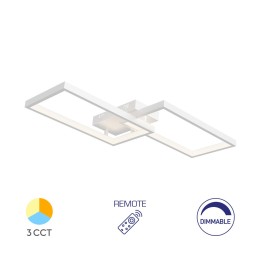 Braytron Οροφής led "Nela" 40w 4400lm CCT με Control